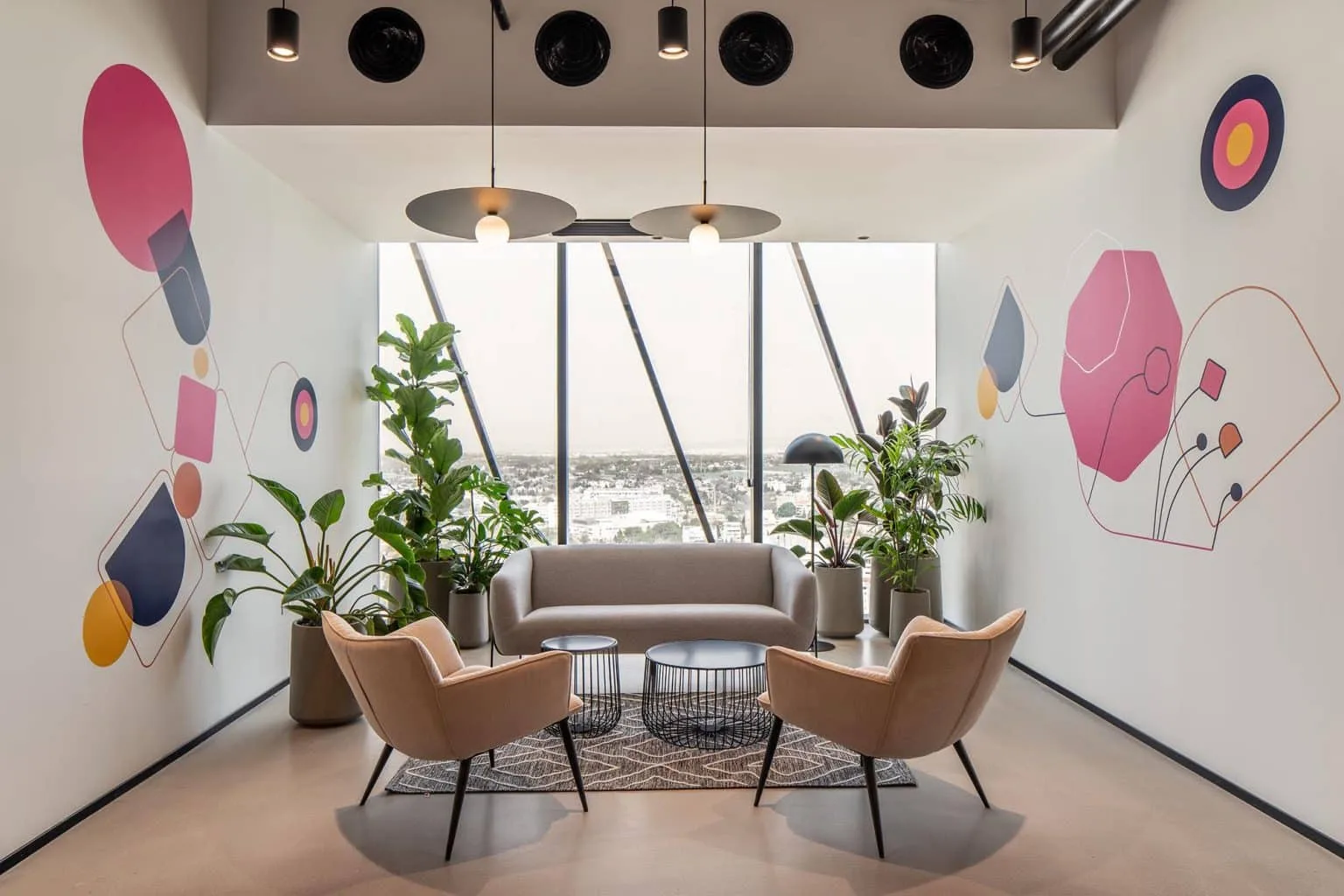 Meeting room at Abra offices