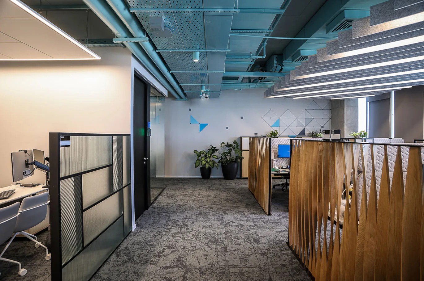 Work area at Align Technology Petah Tikva offices