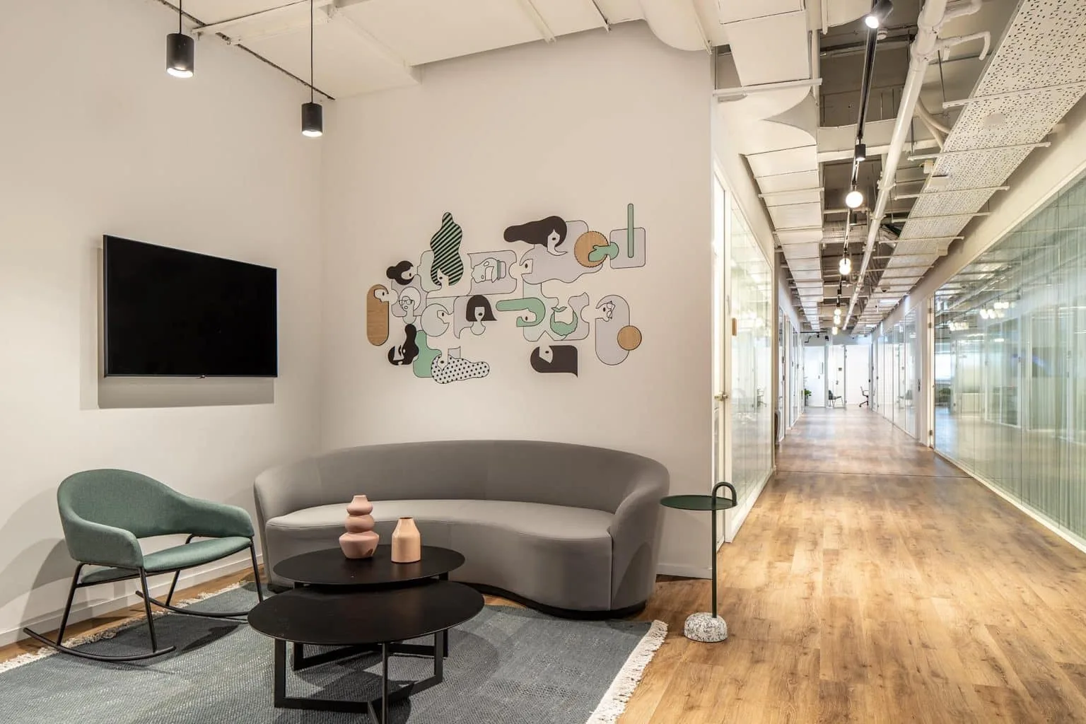 Lounge area at Kramer offices