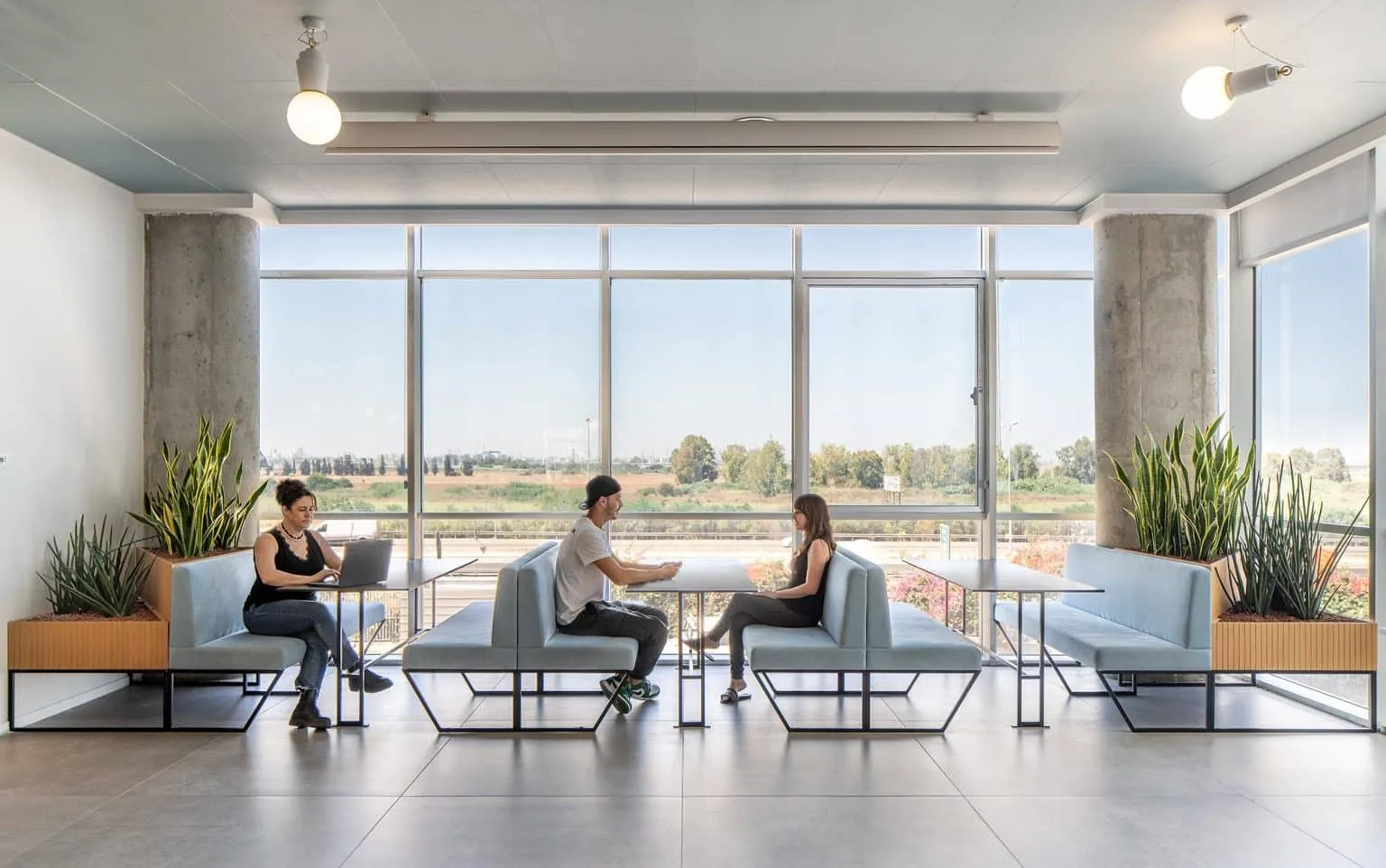 Seating area at Kramer offices