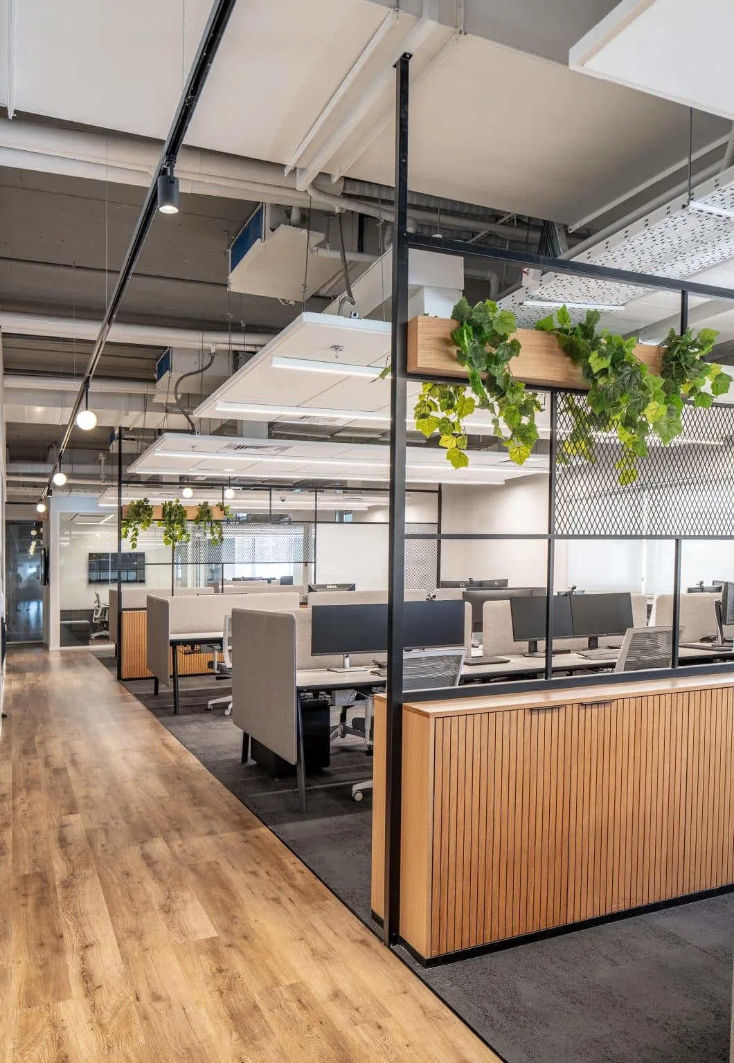 Workstations at Kramer offices