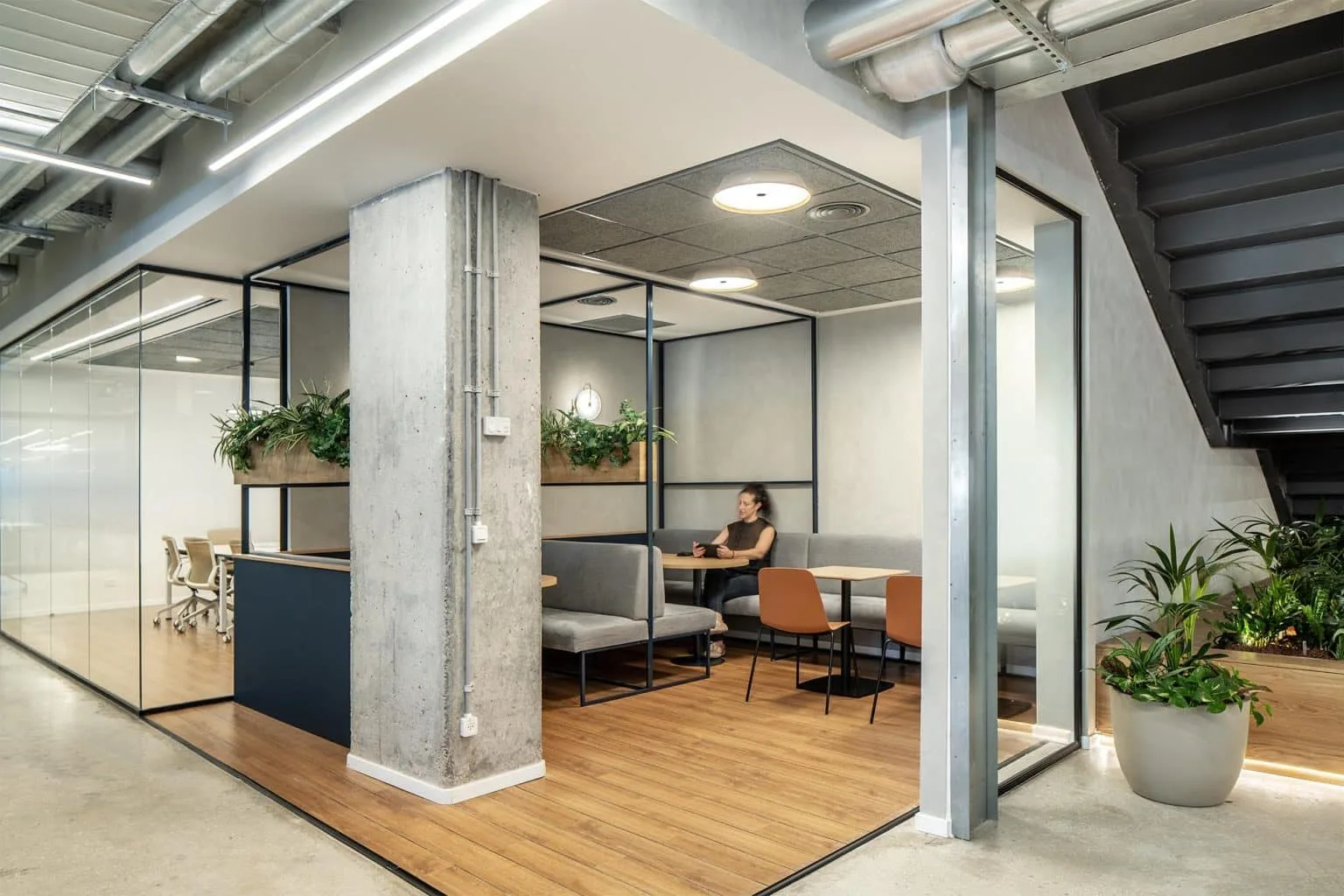 Meeting room at StarkWare offices