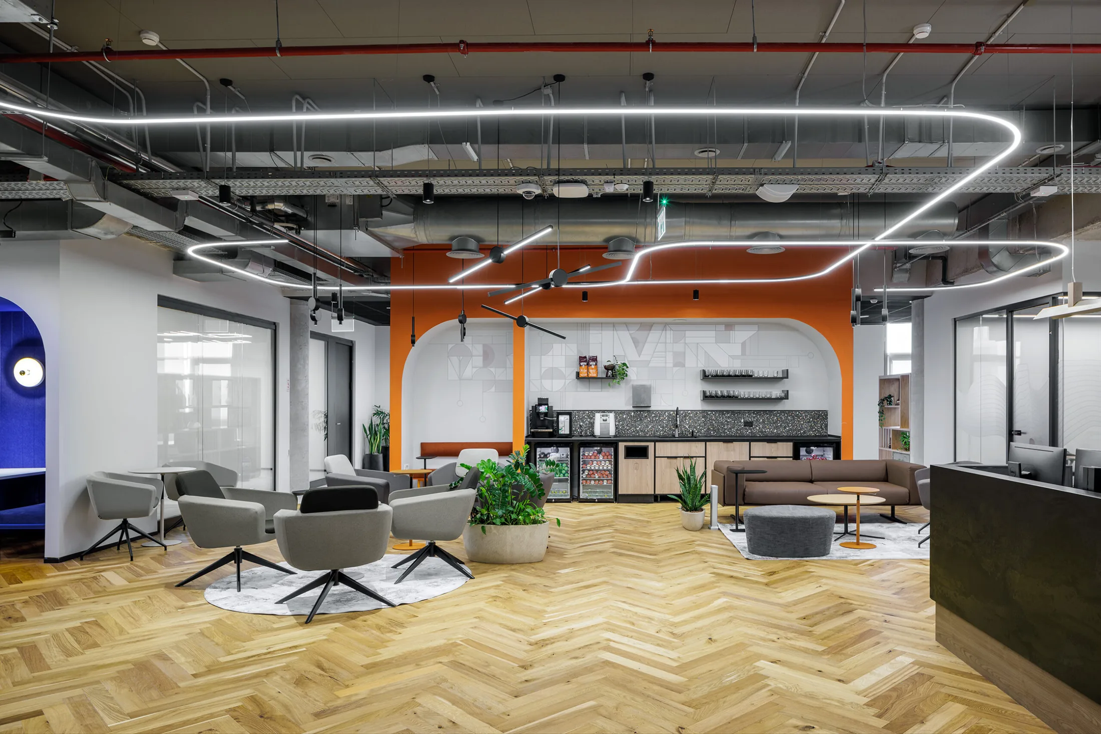 Shared area at Verint offices