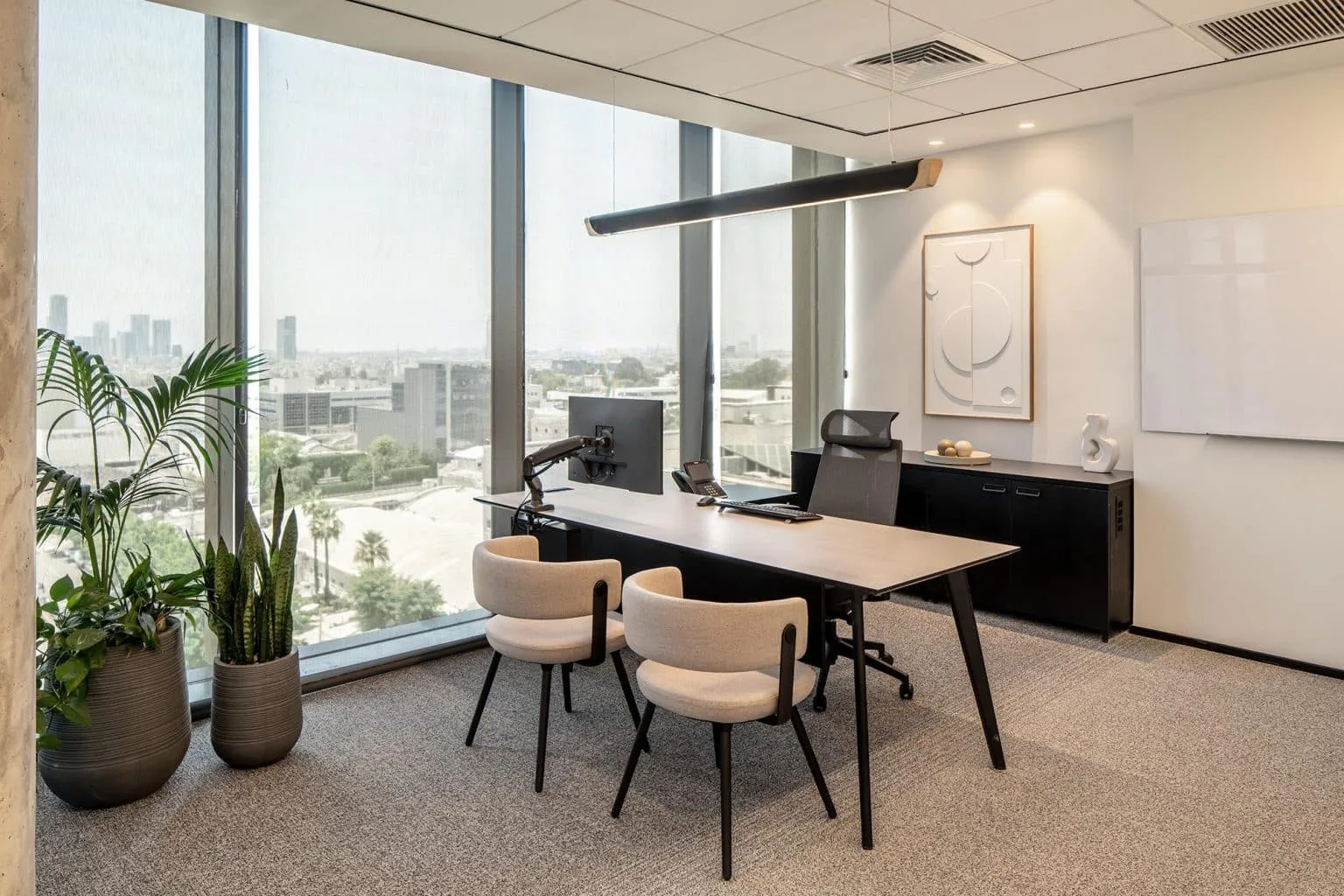 Work area at We Ankor offices