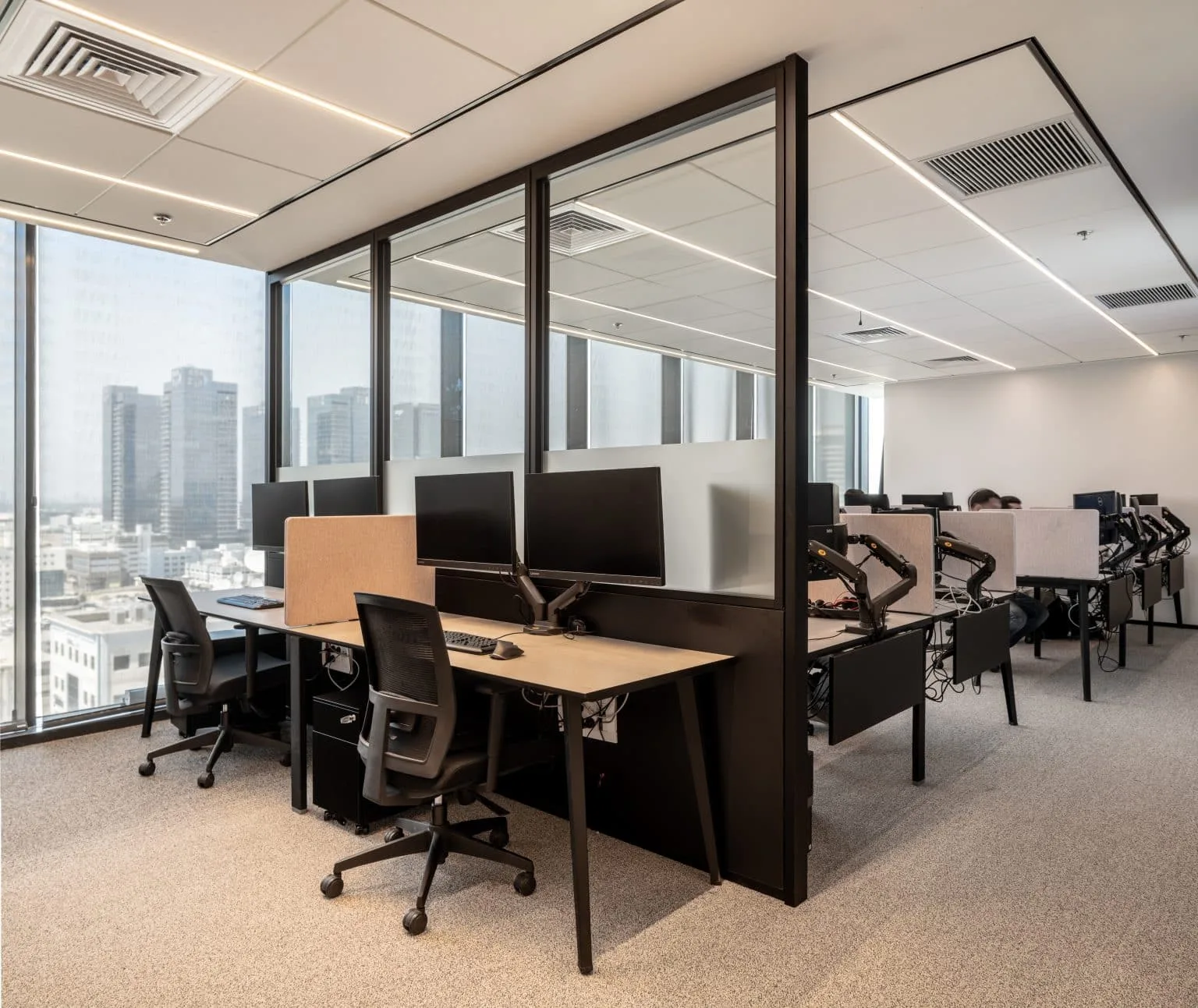 Workstations at We Ankor offices