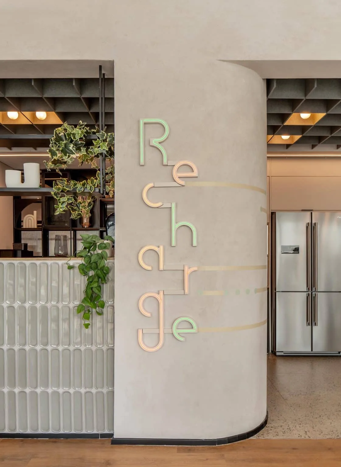 Recharge area at We Ankor offices
